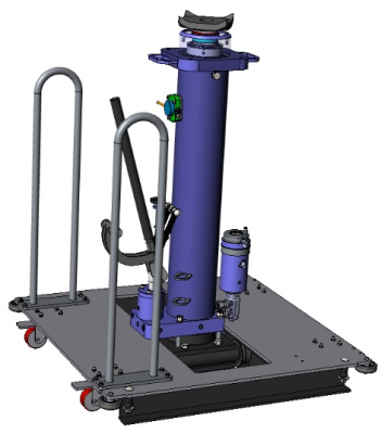Подъемник канавный напольный г.п. 15т. Автомотив НПО КПП15РП800ПМ